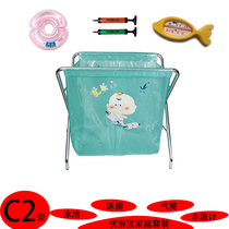 Sugiyama brand excellent swimming treasure folding family pack holder baby pool storage carrying large C2- 85*68*80