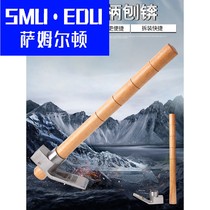 SMUEDU ice adze high carbon steel camping adze ice hoe outdoor forging woodworking multifunctional wild adze tool hammer