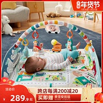 Fishers new 3 in 1 luxury city park fitness equipment baby music fitness frame newborn baby toy