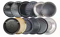 304 three-layer steel special thick barbecue tray barbecue restaurant special rice stone coated honeycomb baking tray 295-330