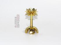 Buddhist supplies Chaoxing instruments telescopic ghee lotus lamp core holder alloy environmentally friendly smokeless