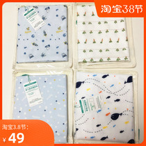 All-cotton era Baby Urine Mat Waterproof increase the baby Urine Cushion Children Pee Bed Cushion Soft Washable