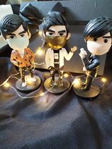 Jay Chou doll Q version model Star Doll private custom soft Pottery handmade birthday gift