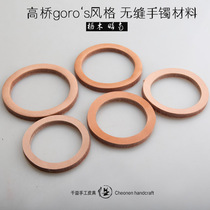 Tochigi Zhaonan cowhide Bracelet Takahashi goros Lifetime Ring Homemade Tochigi Bracelet Material Handmade DIY