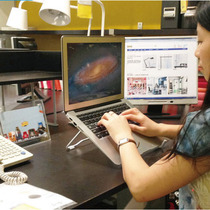  Apple laptop stand radiator 14 inch 15 6 inch Lenovo ASUS Dell cooling base pad portable