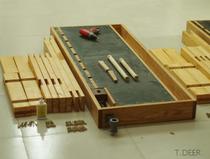 Woodworking table DIY Workbench 3D electronic diagram TDEER drawing fixture console Solid Wood
