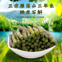 Authentic Zhejiang Yandang Mountain three-year special fresh Dendrobium candidum 500g selection of high-quality stout fresh strips 1kg