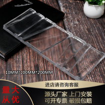 Glass brick hanging piece transparent square partition wall porch hotel bar transparent curtain wall View wall tile white crystal brick