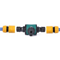 Car wash water gun connector four-point hose butt repair 4-point 6-point repair interface with switch water stop extension