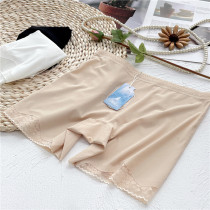 Cool pint PK Underpants Sexy no-dent breathable ice silk thin Mulberry Silk Antibacterial Anti-Walking Light Safety Flat Sole Pants