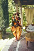 Sarong ㊣ Spanish hand-made charming butterfly wings beach Sarong multi-use silk wrap dress veil