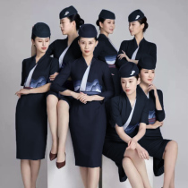 Aviation sister uniform dress Sales department overalls Beautician Jewelry store Property front desk occupation suit custom