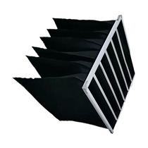 Bag activated carbon filter filter bag spray paint exhaust gas treatment oil fume adsorption activated carbon filter screen
