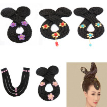 Costume Hanfu modeling wig bangs film Studio costume Round forehead braids bangs Classical dance bangs film