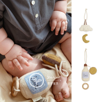 85 fold Bud Bud baby spot Danish Konges baby cute bottle cloud trolley pendant toy