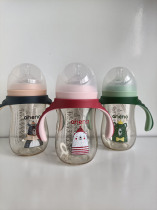 Original Ennino aneno baby bottle ppsu ultra wide caliber pacifier straw with handle gravity ball accessories