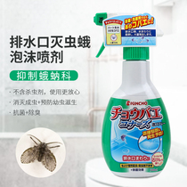 Japanese golden bird sewer insecticide household toilet kitchen small flying insect killing artifact to eliminate moth and insect moth Midge