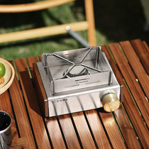 KOVEA CUBE KOVEA cassette stove matching wind shield outdoor camping stove head stainless steel folding windproof