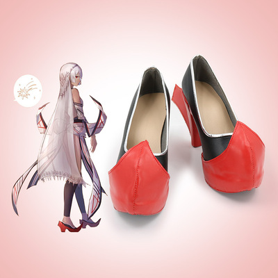 taobao agent FGO Attila COS Shoes Game Anime COSPLAY boots support viewing picture customization