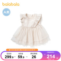 (Store delivery) Balabala baby girl dress summer baby baby princess dress 2021 New