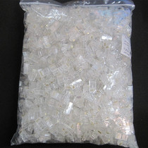 Network crystal head 8-core 8P8C network wire crystal head RJ45 whole bag 1000 bags 500 out of 300