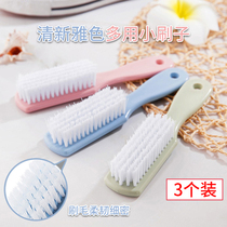 3 sets of shoe washing brushes soft wool for household special non-hurting shoes brush clothes cleaning shoes shoe brush brush bristles