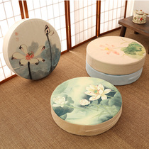 Chinese futon meditation mat thick meditation mat worshiping Buddha mat floating window round removable tatami floor cushion