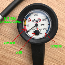 Taiwan saekodive 5120 diving pressure gauge positive light residual pressure gauge instrument single meter luminous temperature gauge