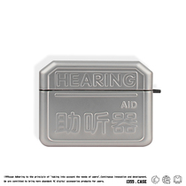 1355 Tide brand hearing aid airpods1 2 generation protective cover Apple wireless Bluetooth headset 3 generation tpu soft shell male