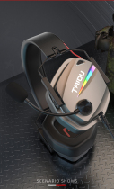  Titanium degree conductor game headset headset gaming headset eat chicken listen to the voice defense position