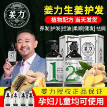330 yuan 2 sets of Jiangli shampoo counter anti-dandruff oil control clean and supple silicone-free Jiangli shampoo and care set