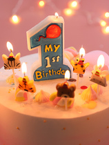 Birthday Candles Creative Smoke Free Digital Baby Alphabet Cake Candles Year Party Supplies Birthday Candles Children