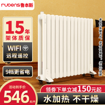 Rubens water injection type electric radiator heater household energy-saving power plug-in plus water circulation electric heater radiator