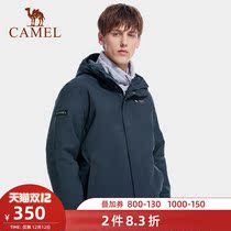 Camel Sports Jacket 2021 Autumn Mountaineering Ski Jacket Windproof Waterproof Top Warm Hooded Man