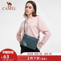 Camel shoulder bag mens sports fitness bag womens small chest bag 2021 New Leisure outdoor shoulder bag National tide