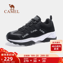 Camel hiking shoes ladies winter official low-top wear-resistant non-slip outdoor hiking shoes women leisure sports shoes men