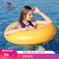 Camel swimming ring seaside beach men and women swimming adult swimming ring armpit lifebuoy thick inflatable floating ring