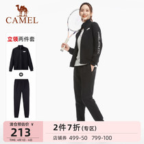 Camel Sports Wear Clothing Suit Lady Gushed 2022 Spring Autumn Season Casual Fitness Running Clothes Mens Clothing Jacket