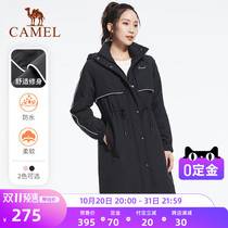 (Double 11 pre-sale) Camel Sports cotton coat winter 2021 women thick warm cotton-padded clothing long hooded coat
