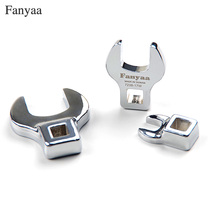 Taiwan Fanyaa3 8 open type wrench head connector Square hole plug torque wrench exchange head