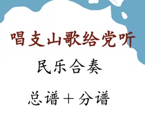 Sing a folk song to the party Listen to folk music ensemble D tune 4 parts total score score send midi demonstration sound effect
