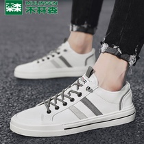 Mullinson mens shoes 2021 New Spring Boys small white board shoes trend Korean version Joker personality youth casual shoes