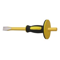 Eagle printing rubber handle octagonal steel flat chisel Steel pointed chisel chrome vanadium steel original factory direct sales hot sale