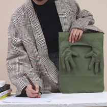 Weaving cloud hemp original laptop bag creative 15 6 inch inner bag macbook protective cover female 140