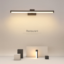 Punch-free mirror front light led wall lamp modern simple fashion Nordic study shower toilet toilet toilet lamp