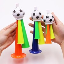 Three large telescopic children's toy horn baby plastic toy horn cheering small horn horn