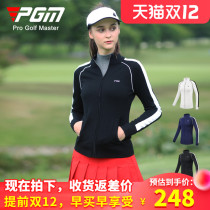 PGM autumn and winter golf clothing womens long sleeve sweater coat cold-proof warm mercerized wool