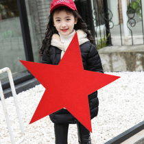 Games performance performance props Little star Red Army five-pointed star Red Star sparkle dance props Hand props