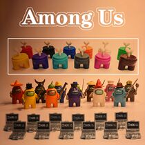 Space werewolf kill upgraded version KF6132KF6133 Among us assembly building block Man toy set