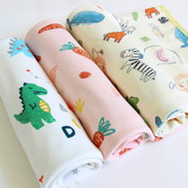 One side pure cotton side bamboo fiber newborn baby urine cushion Urine Mat waterproof with washable baby changing diaper mat breathable